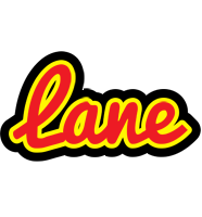 Lane fireman logo