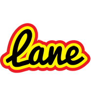 Lane flaming logo