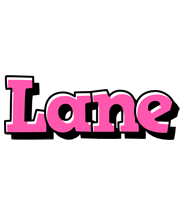 Lane girlish logo