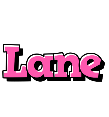 Lane girlish logo