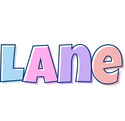 Lane pastel logo
