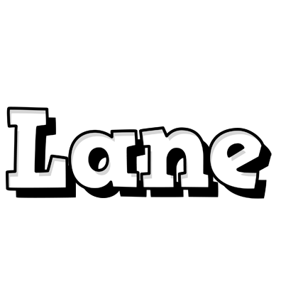Lane snowing logo