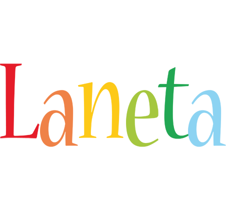 Laneta birthday logo