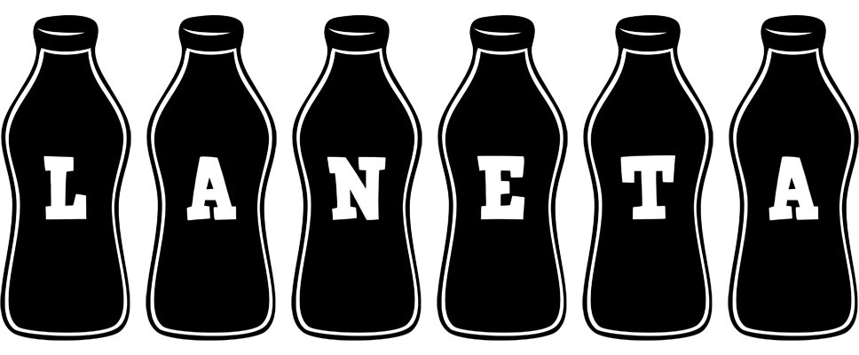 Laneta bottle logo