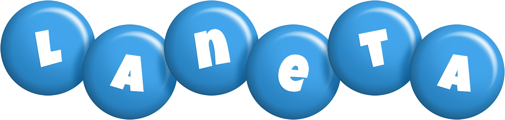 Laneta candy-blue logo