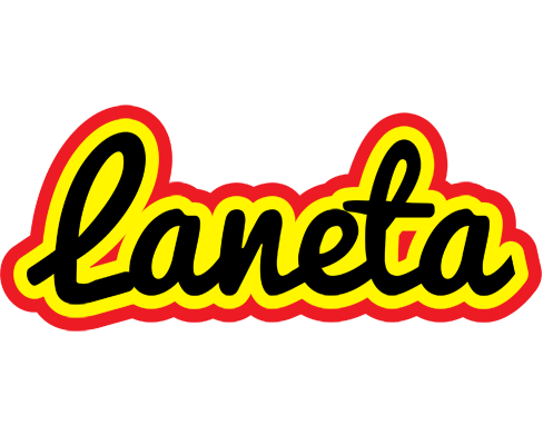 Laneta flaming logo