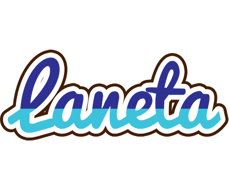 Laneta raining logo
