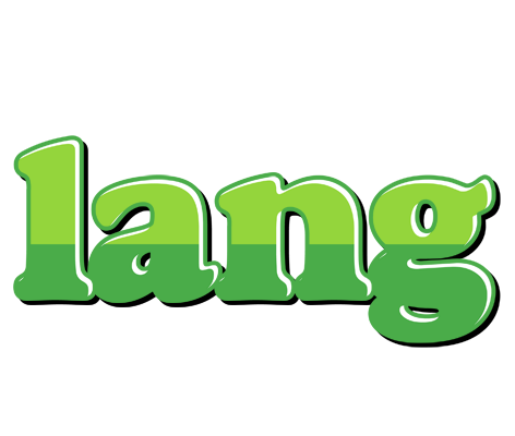 Lang apple logo