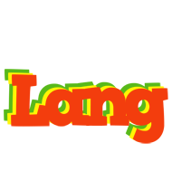 Lang bbq logo