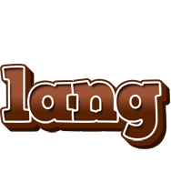 Lang brownie logo