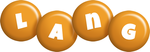 Lang candy-orange logo