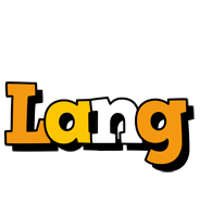 Lang cartoon logo