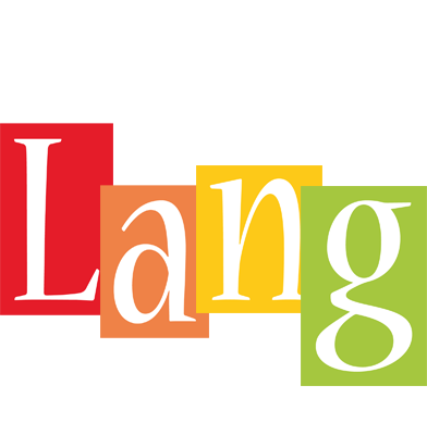 Lang colors logo