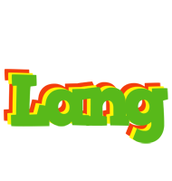 Lang crocodile logo