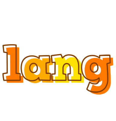 Lang desert logo