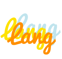 Lang energy logo