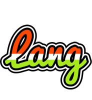 Lang exotic logo