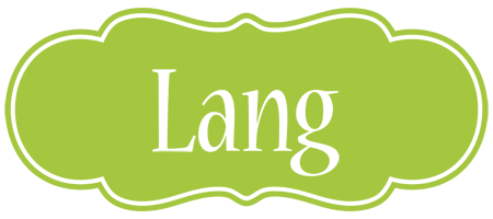 Lang family logo