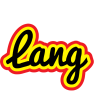 Lang flaming logo