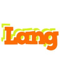 Lang healthy logo