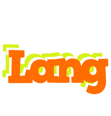Lang healthy logo