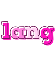 Lang hello logo