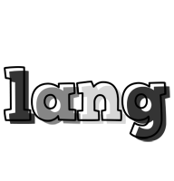 Lang night logo