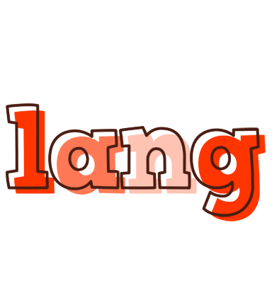 Lang paint logo