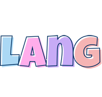 Lang pastel logo