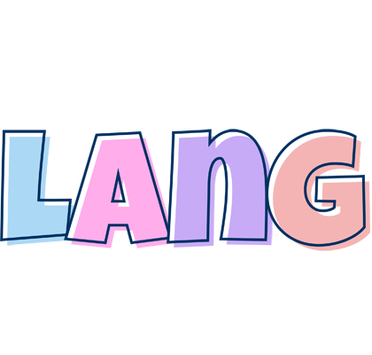 Lang pastel logo
