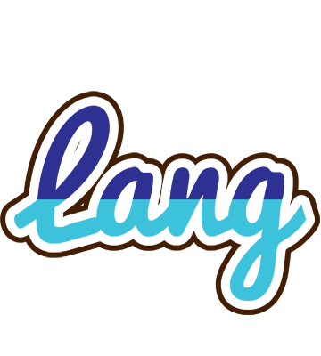 Lang raining logo