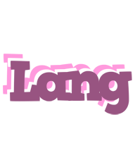 Lang relaxing logo