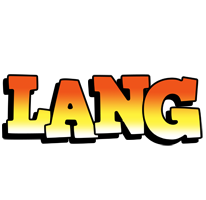 Lang sunset logo