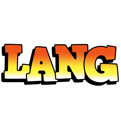 Lang sunset logo
