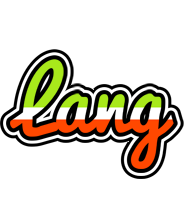 Lang superfun logo