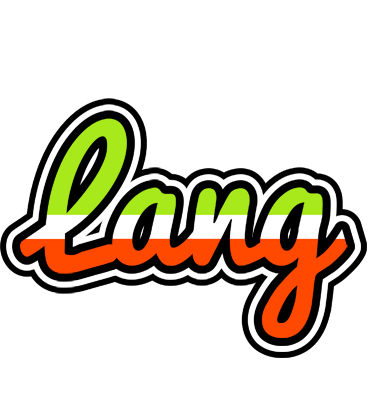 Lang superfun logo