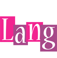 Lang whine logo