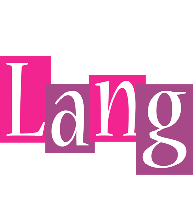 Lang whine logo