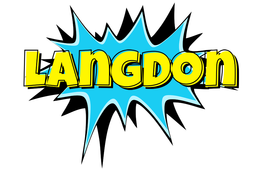Langdon amazing logo