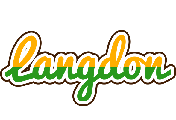 Langdon banana logo