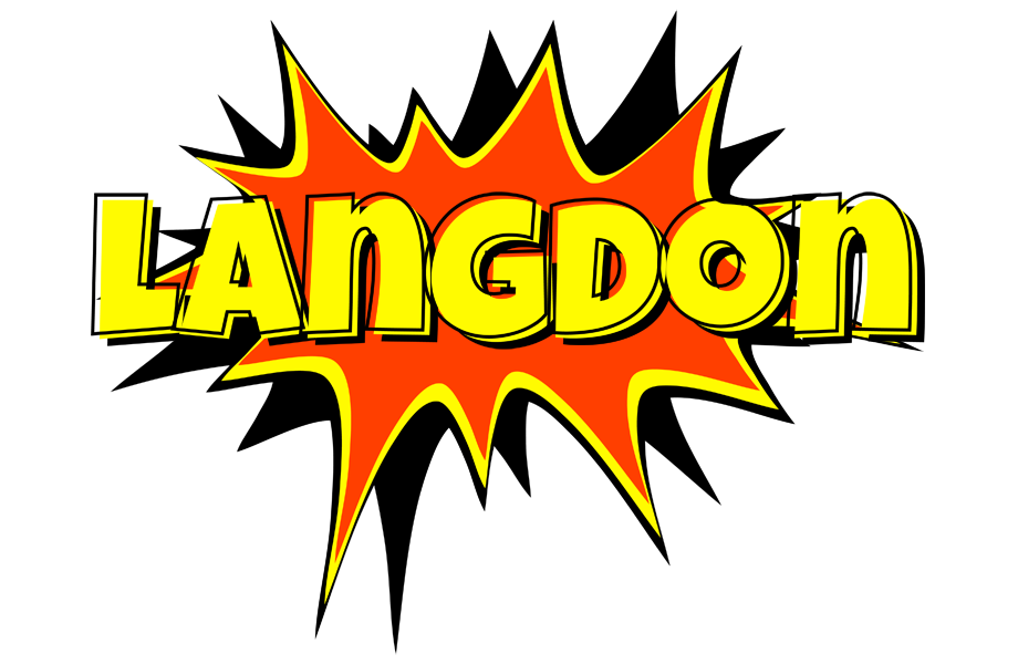 Langdon bazinga logo