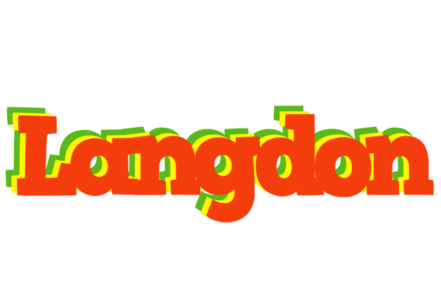Langdon bbq logo