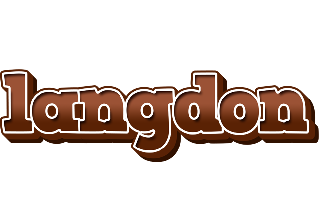 Langdon brownie logo