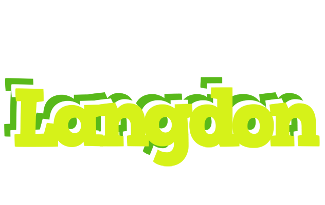 Langdon citrus logo