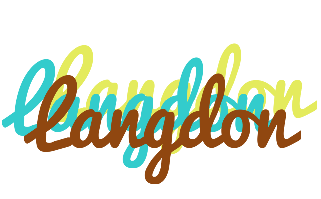 Langdon cupcake logo