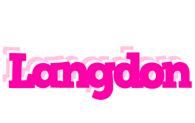 Langdon dancing logo