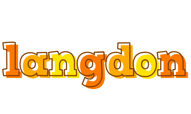 Langdon desert logo