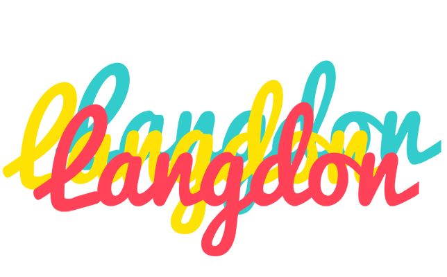 Langdon disco logo