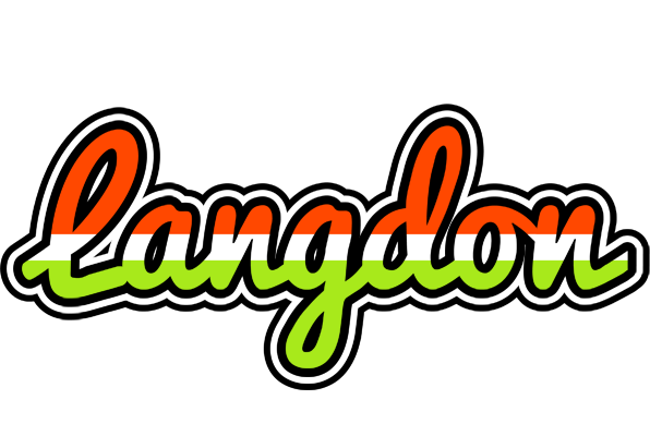 Langdon exotic logo