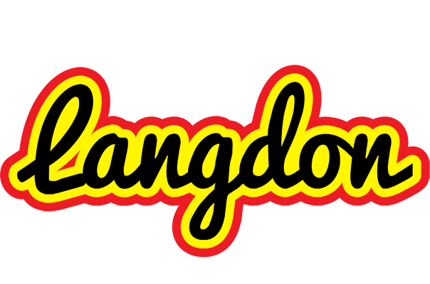 Langdon flaming logo